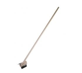 Kartáč oceľový na čistenie špár s násadou 140cm