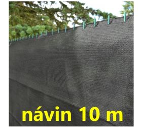 Sieť tieniaca antracit 2x10 m HDPE 230g/90% GARDENKUS KLC