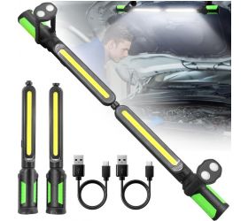 Lampa multifunkčná TANDEM LED SKVELER nabíjateľná, sada 2ks