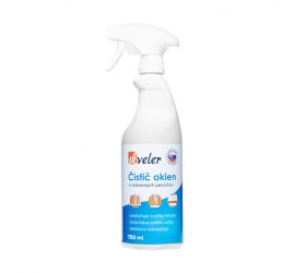 Čistič okná, sklo, 750ml, SKVELER