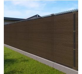 Sieť tieniaca spevnená hnedá 1,5x15 m HDPE 150g/80% GARDENKUS