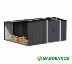 Domček na náradie GA108F GARDENKUS 312x247+61x202cm