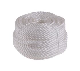Lano silónové 10mmx50m, biele