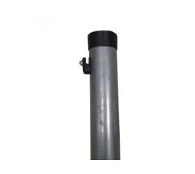Stĺpik pozinkovaný, priemer 48/2400mm + 1x plastová príchytka a klobúčik