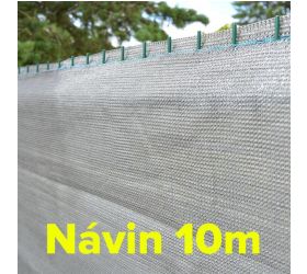 Sieť tieniaca 2x10m, šedá, HDPE 150g/80%, GARDENKUS
