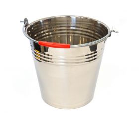 Vedro nerezové, objem 12L, priemer 31cm
