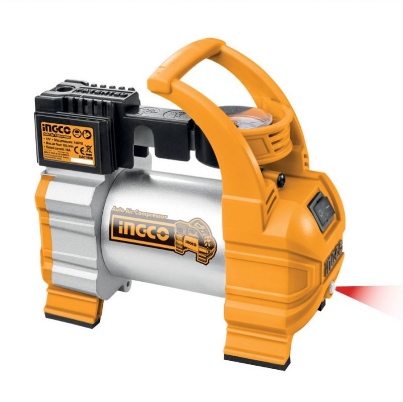 Kompresor AUTO 10BAR AAC1408 INGCO, 12V