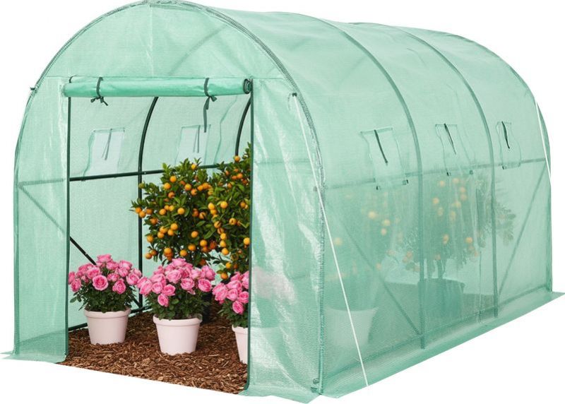 Parenisko, fóliovník Greenhouse, walk-in, fólia, 200x350x200 cm